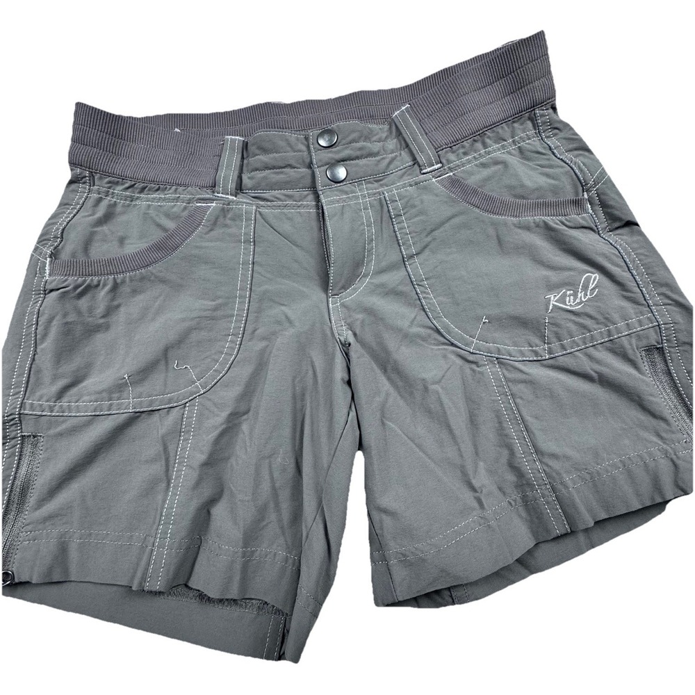 Kuhl Durango Short Women 2 Brown Hiking Outdoor Performance 5.5"